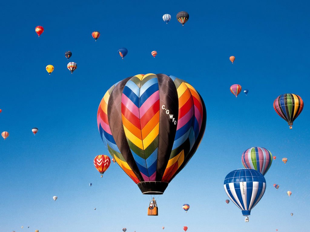 Drømmen om en tur i luftballon